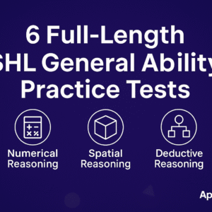 SHL General Ability Practice Course (6 Full-Length Mock Tests)